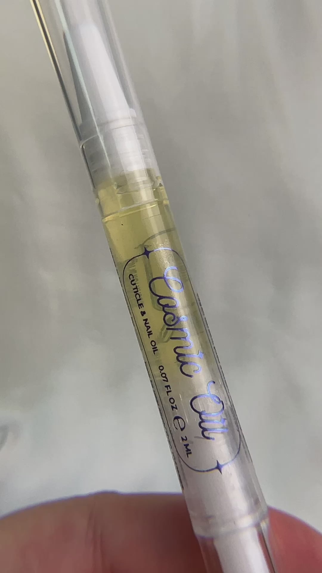 Product video of Alchemy cuticle oil pen